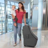 Sac de voyage universel pour siège auto bébé avec roulettes, sac à dos pour siège auto, sac de voyage pour siège auto pour avion, sac de transport pour siège auto à l'aéroport