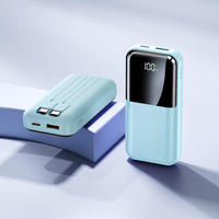 Kit de recharge sans batterie (boîtier + carte mère) 10000 mAh, batterie externe portable à charge rapide et chargeur mobile portable