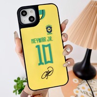Coques de téléphone portable en silicone 3D antichoc au design sportif de football pour iPhone 17 Pro Max 12 13 14 15 16 Plus