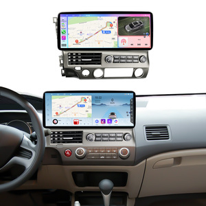 Maisimei - Reproductor Multimedia para Automóvil con Pantalla de 12.3'' en Gris Plateado, Buen <span class=keywords><strong>Precio</strong></span>, Radio para Automóvil, Compatible con Honda CIVIC 2008-2011, Android 15, Estéreo para Automóvil - Product Image 1
