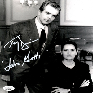 Foto autografiada y firmada de Tony Plc, tamaño 8x10, con la inscripción 'Getting Gotti Jsa <span class=keywords><strong>Witness</strong></span>', venta al por mayor - Product Image 1