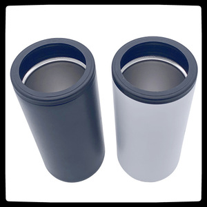 Bouteille isotherme sous vide en acier inoxydable 304 de 12 oz pour bière, avec revêtement en cuivre et isolation thermique par sublimation, style américain - Product Image 2