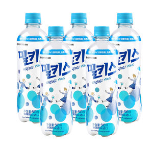Bevanda Gassata al Latte Milkis della Lotte Beverage, Corea del Sud, <span class=keywords><strong>Acqua</strong></span> <span class=keywords><strong>Frizzante</strong></span> al Gusto di Latte 500ml - Product Image 1