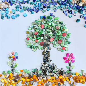 Conchas Marinas Trituradas Pequeñas de Tacto Real Seastar, Forma Natural, para Rellenar Jarrones de Boda, Decoración del Hogar y Decoración de Fiestas - Product Image 6