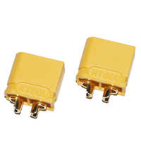 Câble de connecteur de batterie mâle et femelle XT60U d'origine pour le commerce de batterie RC Lipo