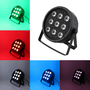 ไฟ LED PAR 9x10W แบบสี่ในหนึ่ง ปรับเปลี่ยนสีได้เต็มรูปแบบ สำหรับเวทีในร่ม งานแต่งงาน การแสดง ควบคุมด้วยเสียง - Product Image 3