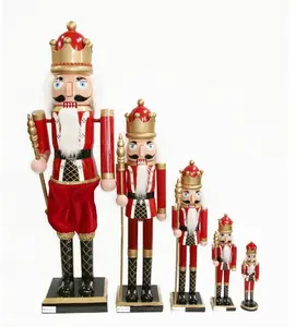 75 inches 6ft life size large giant Christmas plastic DIY toy ornaments musical led lighted nutcracker soldiers decorations