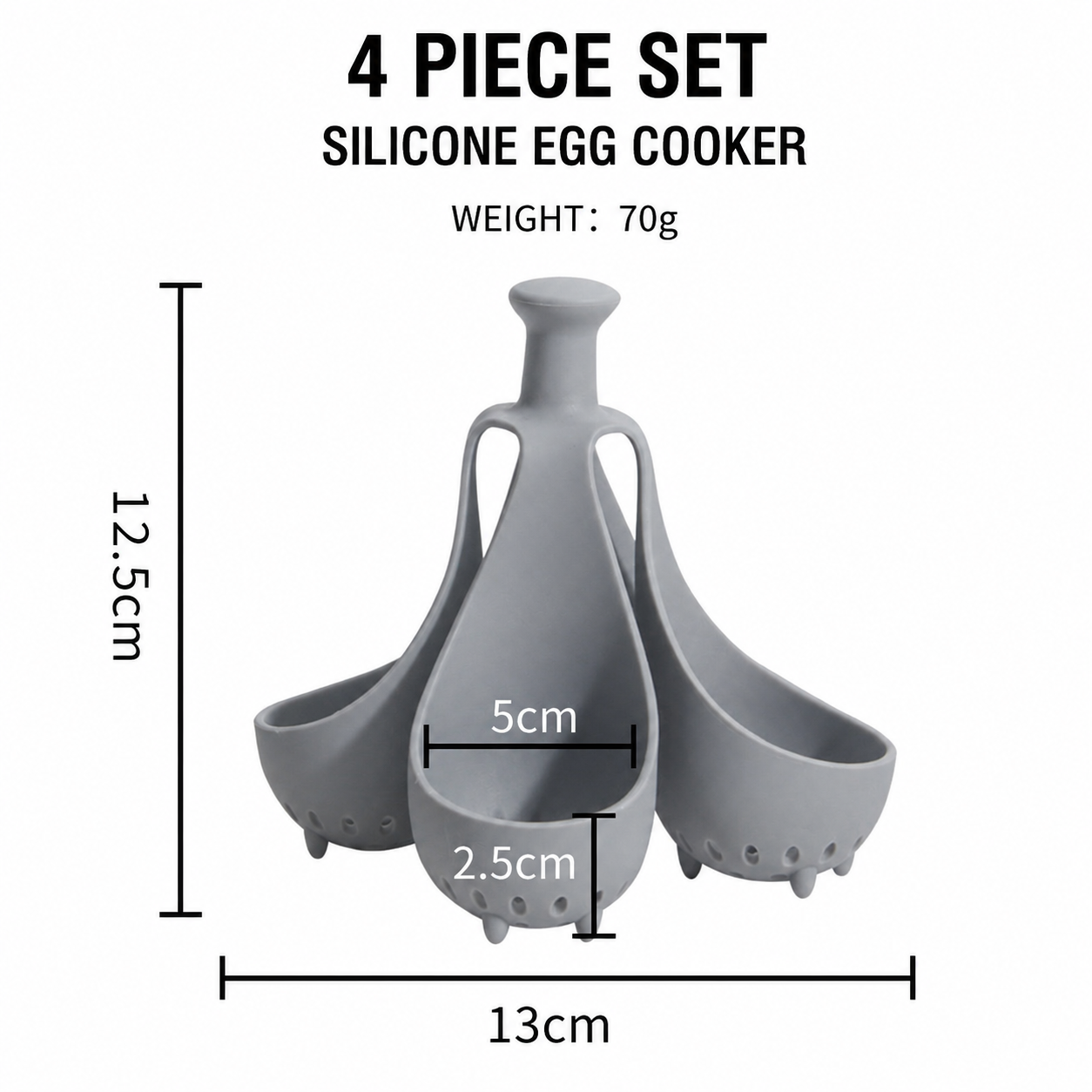 Pack de 4 têtes en sac