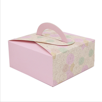 Boîte en papier personnalisée pour cookies vente en gros, pour faire soi-même des bonbons, tarte aux œufs, avec poignée, chocolat, emballage de cadeau de mariage, boîte à gâteaux