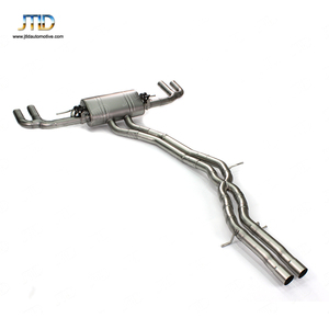 JTLD Hot Sell Système d'échappement sport catback haute performance en acier inoxydable 304 pour <span class=keywords><strong>Porsche</strong></span> <span class=keywords><strong>Cayenne</strong></span> 2019 V6 3.0 - Product Image 1