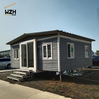 Australie Maison de conteneur extensible Maisons préfabriquées préfabriquées portables de 20 pieds