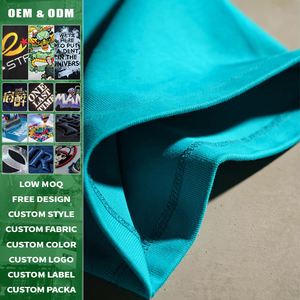 Camiseta Unisex Personalizable con Logotipo OEM, 425 g/m², 100% Algodón Tejido, Estilo Urbano Oversize Premium - Product Image 3