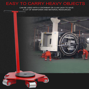 Rotierender Transport Cargo Trolley Mehrzweck-Dolly-Roller mit Tragegriffen für bewegliche Ausrüstung Maschinen-Skate-<span class=keywords><strong>Mover</strong></span> - Product Image 5