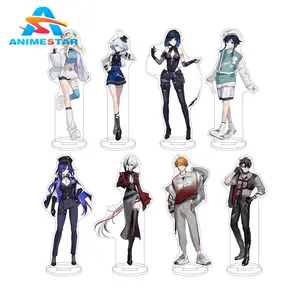 100 Styles Popular Game Genshin Impact Characters Figure Standee Model Toy Furina Wriothesley Neuvillette Anime Acrylic Stand