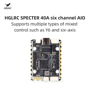 <span class=keywords><strong>HGLRC</strong></span> SPECTER <span class=keywords><strong>F722</strong></span> 40A ตัวควบคุมการบินแบบ AIO 6 ช่องสัญญาณ 2-6S สำหรับ Rekon Y6 โดรน FPV แบบ 6 แกน และประเภทการควบคุมแบบผสมอื่นๆ - Product Image 5