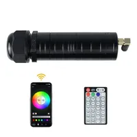Petit moteur de lumière à fibre optique 6W RGB + CCT-Illuminateur LED économique pour la décoration intérieure/plafond étoilé avec application (mini et pas cher)
