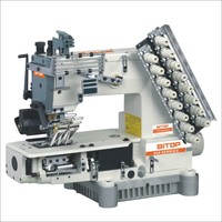 Fabricant de machines à coudre industrielles à points de chaînette multi-aiguilles (VWL, VSF, VPL) de type SIRUBA VC008