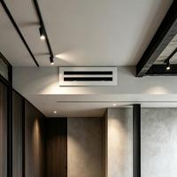 Grille de ventilation de plafond Vav de diffuseur de fente linéaire en aluminium de registre d'air détachable pour le système de CVC