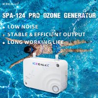 Icegalax Mini Generador de Ozono para Piscina, Kit de Ozonizador de Inmersión en Frío, Módulo Generador de Ozono, 100 mg/hr, Sap, 1, 2, 1, 2, 1, 2, 2