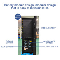 UPS Modular 20kva Tiga Fasa 380V Konversi Online Sistem Catu Daya Tanpa Interupsi 40kva 60kva 80kva 100kva Modul UPS