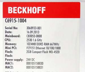 NIEUW C6915-1004 <span class=keywords><strong>1</strong></span>,6 GHz Windows Emb. CE6.0 <span class=keywords><strong>Pro</strong></span> Industriële PC 12 maanden garantie - Product Image 3
