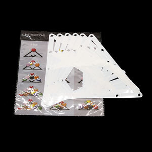 Nouveau Style 6 pièces/sac Magic Billiard Nine Ball Rack Sheet pour Pool Snooker Game - Product Image 4