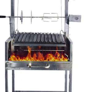 Parrilla <span class=keywords><strong>Argentina</strong></span> <span class=keywords><strong>de</strong></span> Alta Temperatura con Altura Ajustable para Acampar y Asar al Aire Libre - Product Image 5