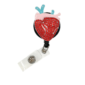 <span class=keywords><strong>Porte</strong></span>-<span class=keywords><strong>badge</strong></span> rotatif à 360 degrés Lailina Style avec <span class=keywords><strong>strass</strong></span> brillants pour infirmières, fournitures médicales, hôpitaux et cliniques vétérinaires - Product Image 4