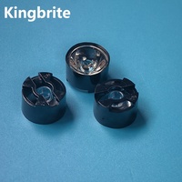 Objectif de caméra de sécurité CCTV 20 mm IR LED TIR à lentille plano-convexe, angle étroit de 15 degrés, PMMA IP68