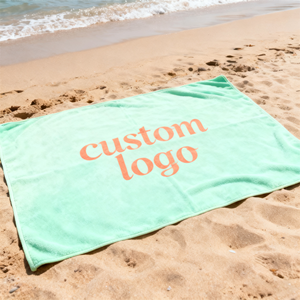 Bán buôn in kích thước lớn trọng lượng cao đa màu sắc tinh khiết bông hình chữ nhật kỹ thuật số in bãi biển Khăn - Product Image 3