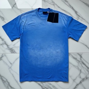 Camiseta Vintage Lavada 100% Algodón, Oversize, Estampada, Estilo Urbano, Unisex, Corte Holgado, Hip Hop Americano, Camiseta de Verano para Hombre - Product Image 3