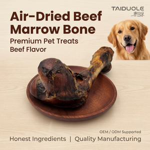 OEM Air Dried Beef Marrow <strong>Bone</strong> Natural <strong>Dog</strong> Treats Long Lasting Dental Health Chew Aggressive Chewers Grain-Free BRC - Product Image 1