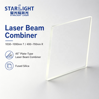 Miroir de Combinaison de Faisceau Laser Rectangulaire STARLIGHT 1030-1090nm (Transmission 400-700nm, Réflexion) 46x32mm-100x80mm, Prise en Charge OEM