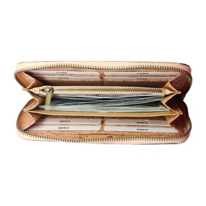 Boshiho Women Cork Vegan Purse <b>Wallet</b> <b>Smart</b> Phone Clutch Zip Long Purse with Card Holder Coin Pocket Vegan Gift - Product Image 3