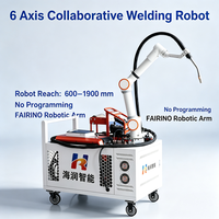 Robot de Soldadura Robótico de 6 Ejes sin Programación, Brazo Robótico Colaborativo, Equipo Automático de Soldadura de Acero