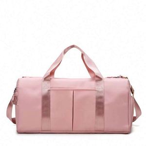 Muestra gratuita: Bolsa de viaje al por mayor para fabricantes, con separación de seco y húmedo, para ejercicio, yoga, fitness, de gran capacidad, para viajes cortos y entrenamiento. - Product Image 2