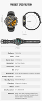 Relojes Inteligentes VALDUS 2026 al por Mayor para Hombre y Mujer, con Llamadas Bluetooth, Resistentes al Agua, con Linterna, para Deportes al Aire Libre, VD49 PRO