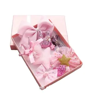 New Arrival hot- sales of parent-child hair accessories, children's hair accessories hair bow clips sets