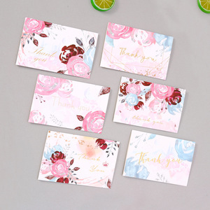 Tarjetas de Felicitación de Cartulina con Estampado Dorado para el Día de San Valentín, Impresión de Lujo, Tarjetas de Mensaje en Blanco Plegables, Juegos de Tarjetas de Felicitación - Product Image 2