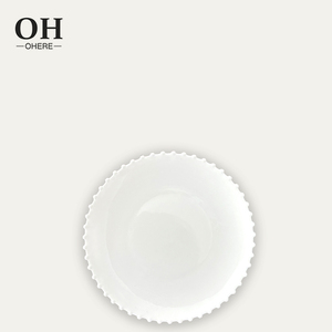 Nouveauté luxe blanc perles rondes vaisselle assiettes ensemble de vaisselle vaisselle en porcelaine vaisselle en porcelaine vaisselle en céramique - Product Image 5