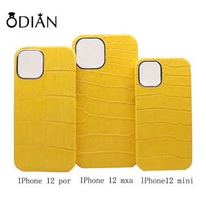 <span class=keywords><strong>Coque</strong></span> de téléphone en cuir véritable à Texture <span class=keywords><strong>Crocodile</strong></span> pour <span class=keywords><strong>iPhone</strong></span> 14/13/12/<span class=keywords><strong>11</strong></span> - Product Image 3