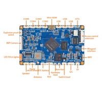 5 "7" 8 "10,1 pulgadas Android Ubuntu Linux Face Board RK3568B2 Quad Core Procesador Reconocimiento facial Placa base Placa de desarrollo