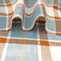 Tissu 100% Coton à Carreaux Tissé, Respirant, Teint en Fil, Dobby Polyvalent pour Chemises, Robes, Vêtements d'Intérieur pour Filles/Garçons, Sergé Uni