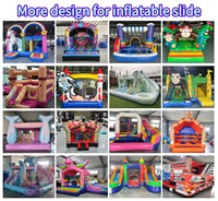Château gonflable pour enfants, motif chien de dessin animé, très populaire, pour fêtes