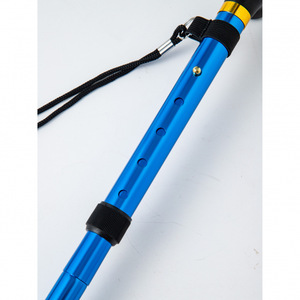 Bâton de marche pliable en aluminium léger avec poignée en T, canne de voyage portable pour personnes âgées - Product Image 4
