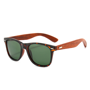 Hot Selling Women Men Wooden Glasses Mirrored Polarized Custom logo <b>Sunglass</b> - Product Image 5