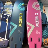 Planche à pagaie compacte et facile à ranger en E-SUP PVC avec sac à dos ISUP adapté aux voyages et accessoire de réparation pour les sports nautiques
