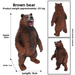 Figurines d'animaux réalistes : Léopard des neiges, Ours, Lion, Léopard, Panda – Statues d'animaux sauvages, Jouets éducatifs pour enfants - Product Image 4