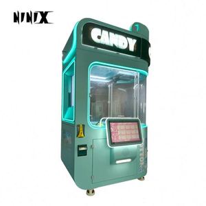 เครื่องขายขนมสายไหมอัตโนมัติในร่ม NINIX Mall หน้าจอสัมผัส LCD รับเหรียญ/ธนบัตร/บัตรเครดิต ความจุ 200 ชิ้น รับประกัน 1 ปี - Product Image 3
