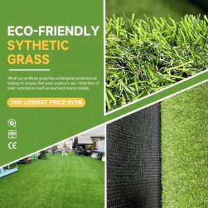 Césped Artificial Impermeable para Todas las Estaciones con Capa Resistente a la Intemperie, Césped Verde para Balcón, Patio, Ocio al Aire Libre y Pavimentación - Product Image 6